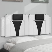 Cuscino Testiera Viana Nero e Bianco 120 cm in Similpelle 374787