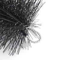 Barriera anti piccioni per pannelli fotovoltaici e Spazzola per grondaie 10 scovoli 12 m Ø 19 cm