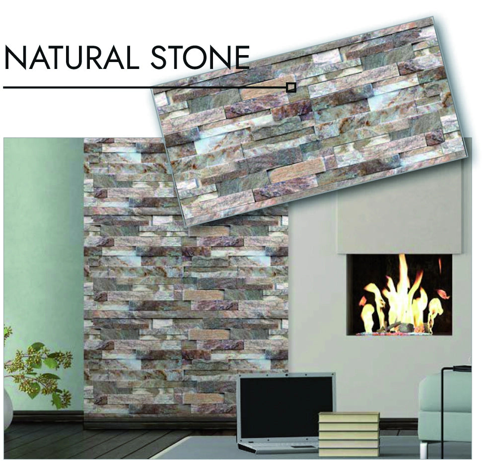 LASTRA DECORATIVA SERIGRAFATA cm. 50x100 - Effetto Natural Stone