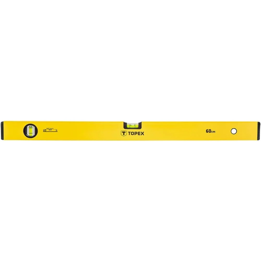 Topex 29c502 livella in allumini nio, tipo 500, 60 cm, 2 bolle ds