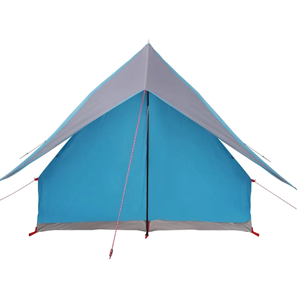 Tenda Familiare con tetto Blu e Grigio 220 x 220 x 184 cm 4100674