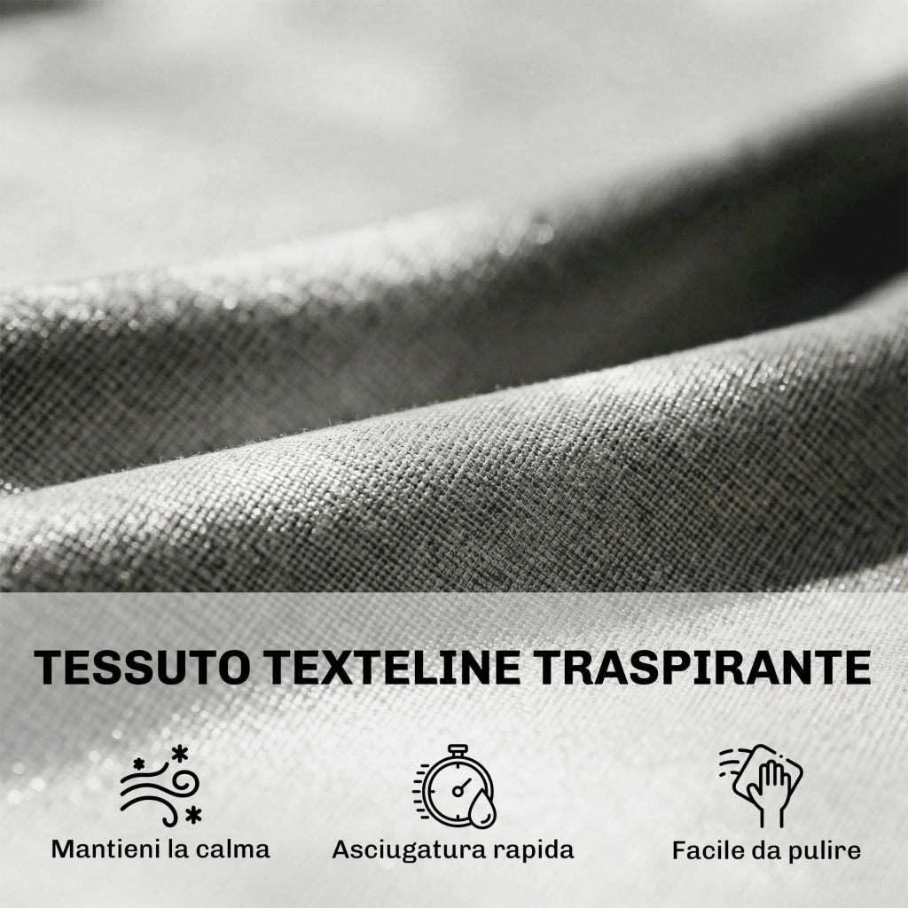 Lettino da Giardino in Rattan ¨C Zephmum ¨C Marrone 60x198x44 con Cuscino