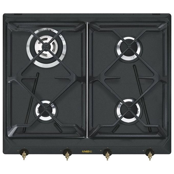 Smeg Coloniale Piano di cottura SRV864AOGH Antracite
