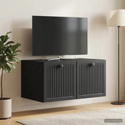 Mobile Porta TV da Muro Nero 59,5 x 41 x 30 cm 897996
