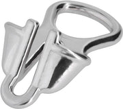 Anello di ancoraggio in acciaio inossidabile 316 - Adatto per catena da 10-12 mm - Duraturo - Facile da installare - Qualità premium - Bloccaggio di ancoraggio