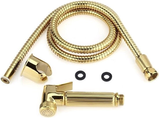 Kit di accessori di igiene per bagno e toilette con sorgente di getto per doccetta manuale