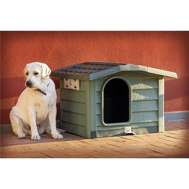 BAMA CUCCIA BUNGALOW 89X75X62 VERDE TAGLIA M