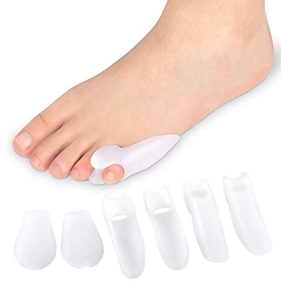Strappo per Hallux Valgus in Silicone - Banda per Bunion Antiscivolo - Copricappello per Dita Antiscivolo - Rimuovere Corna e Calli - Per Uomo/Donna - Supporto per Piede