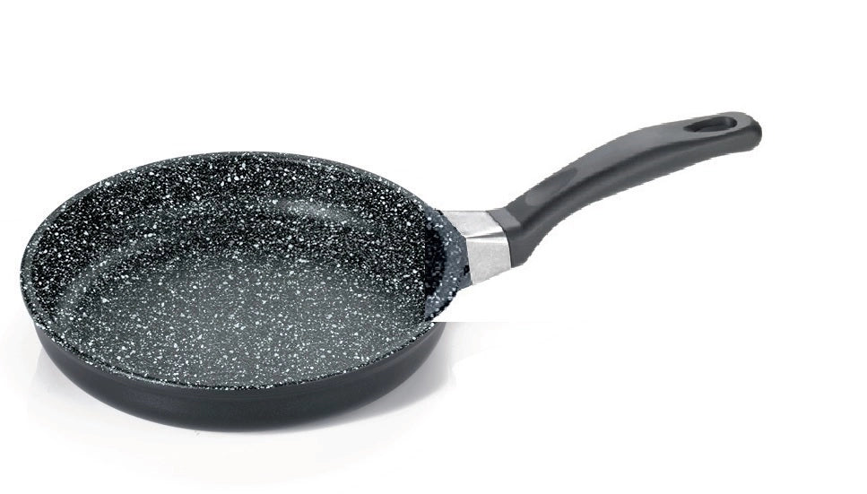 Padella Bassa Antiaderente in alluminio pressofuso Delizia pietra 24 cm