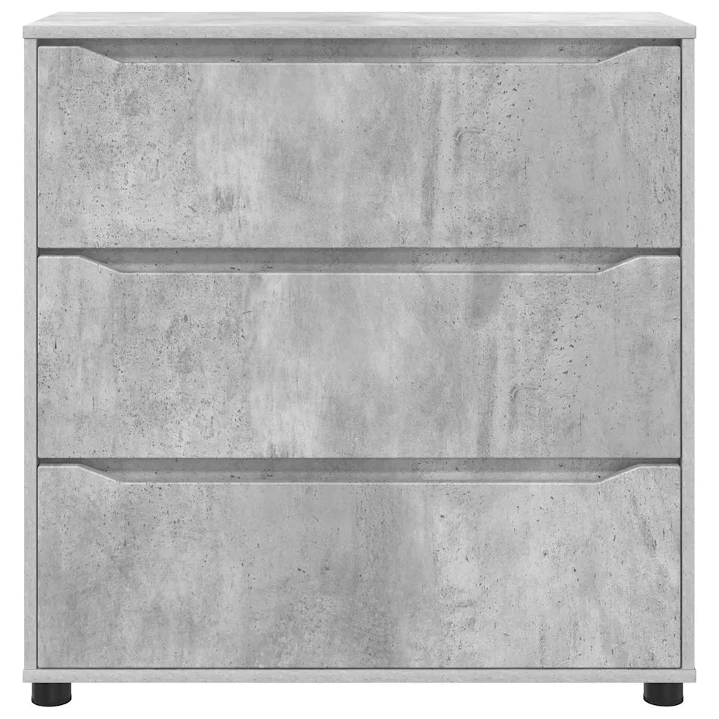 Armadio Grigio cemento 80 x 31 x 81 cm Legno multistrato