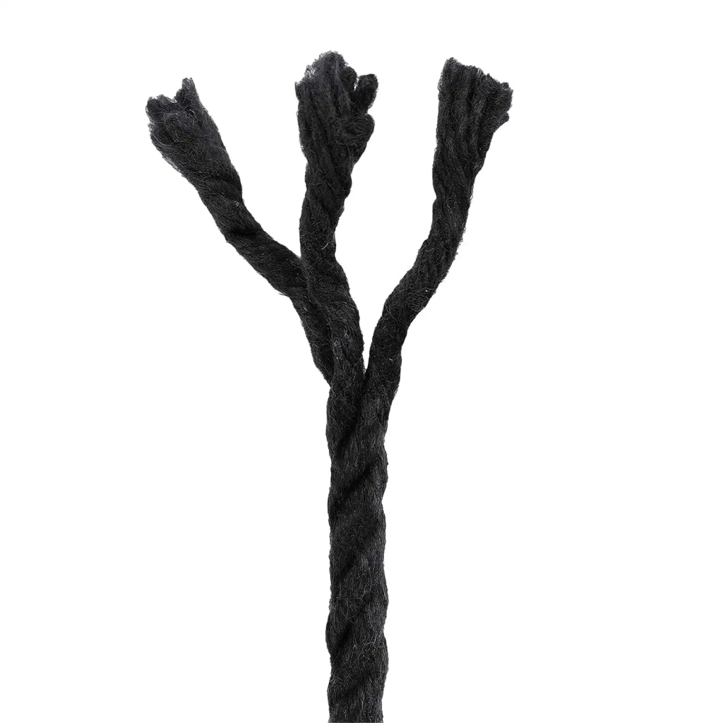 Corda Nero 0,6 x 0,6 x 10000 cm Cotone 42011801
