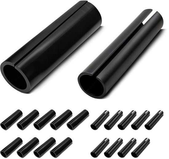 Kit di protezione contro l'usura 20 pezzi - Protezione per telaio bicicletta - Protezione contro l'usura - Adatto per orecchioni bicicletta Ø10/12 mm - Soluzione efficace per portabagagli