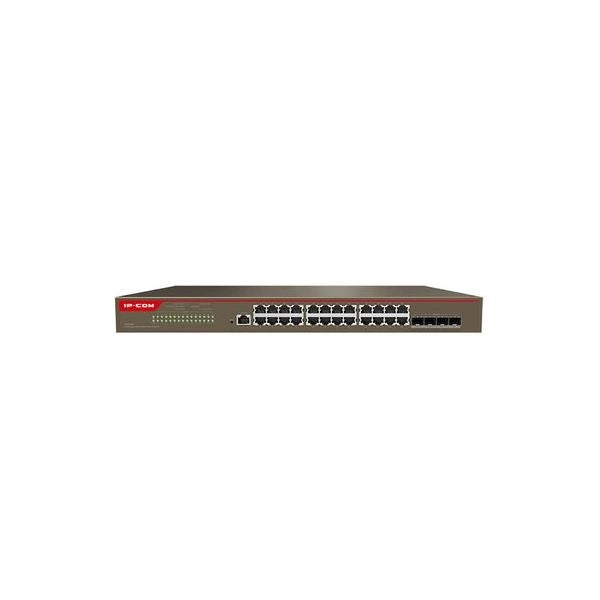 Switch ip-com g5328x 24p gigabit+4p 10g sfp 1p console, l3 cloud managed