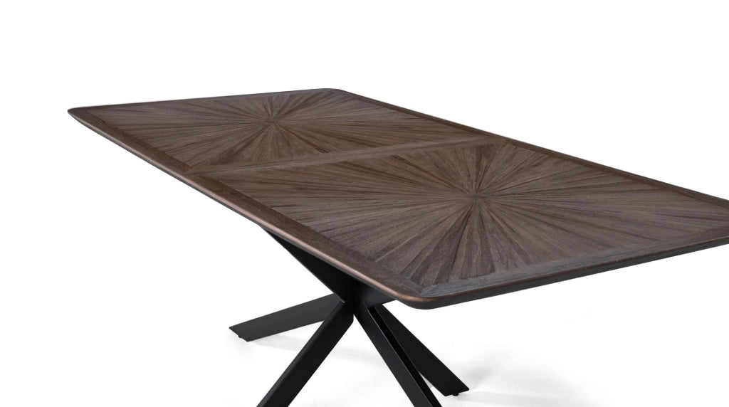Tavolo da pranzo in legno di teak riciclato 180 cm
