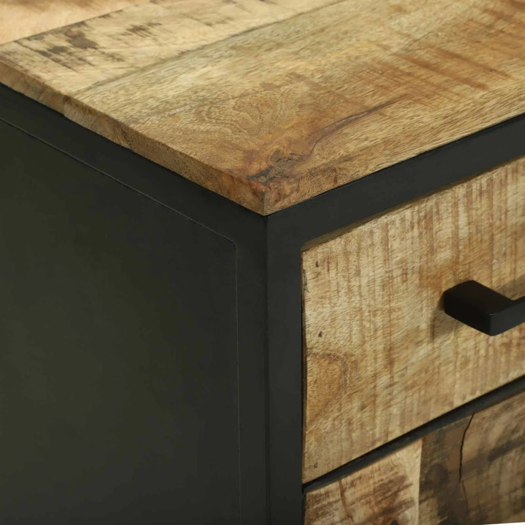 Credenza con cassetto 70 x 35 x 70 cm Legno massello di mango 374099