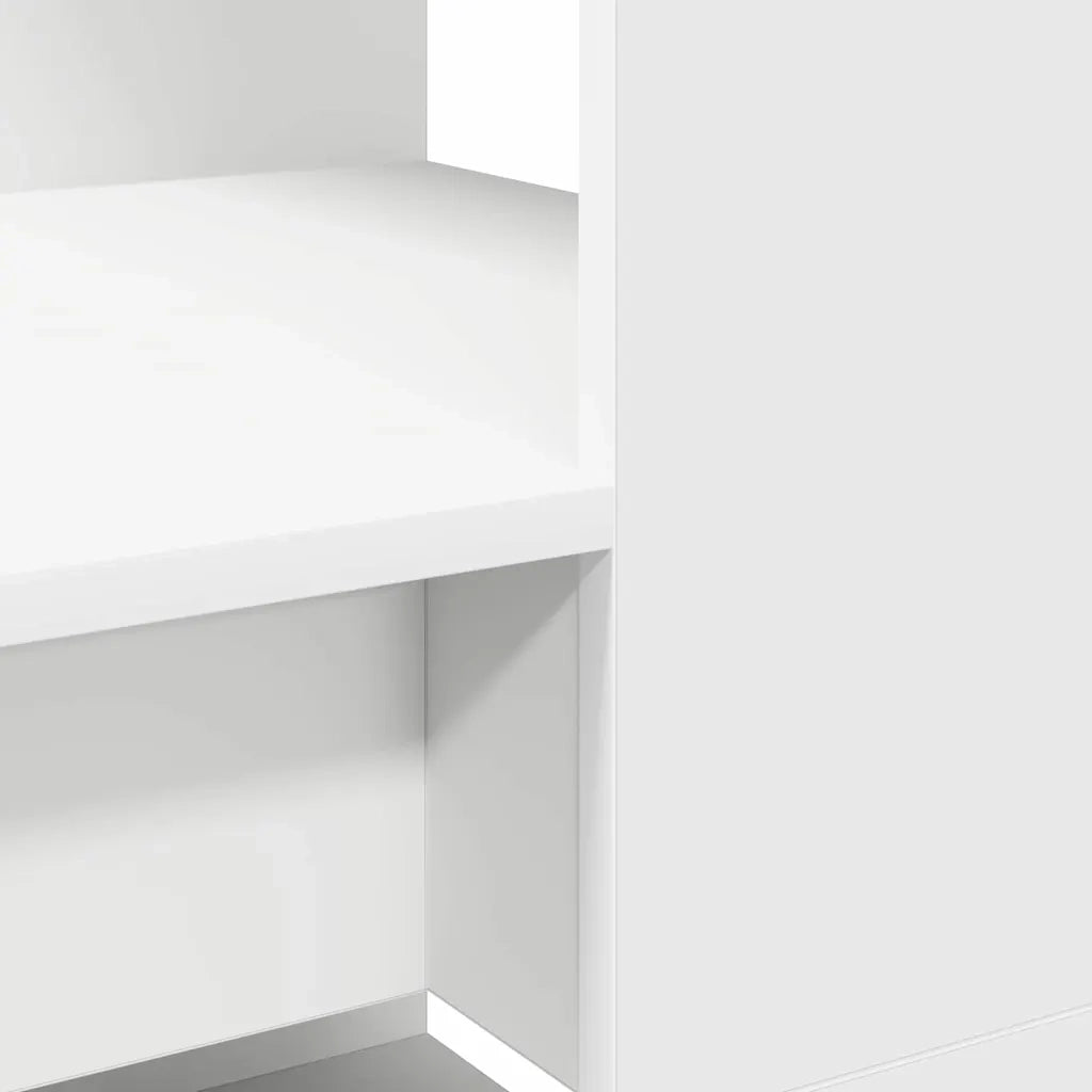 Scrivania Bianco 113 x 54 x 120 cm Legno multistrato 869274