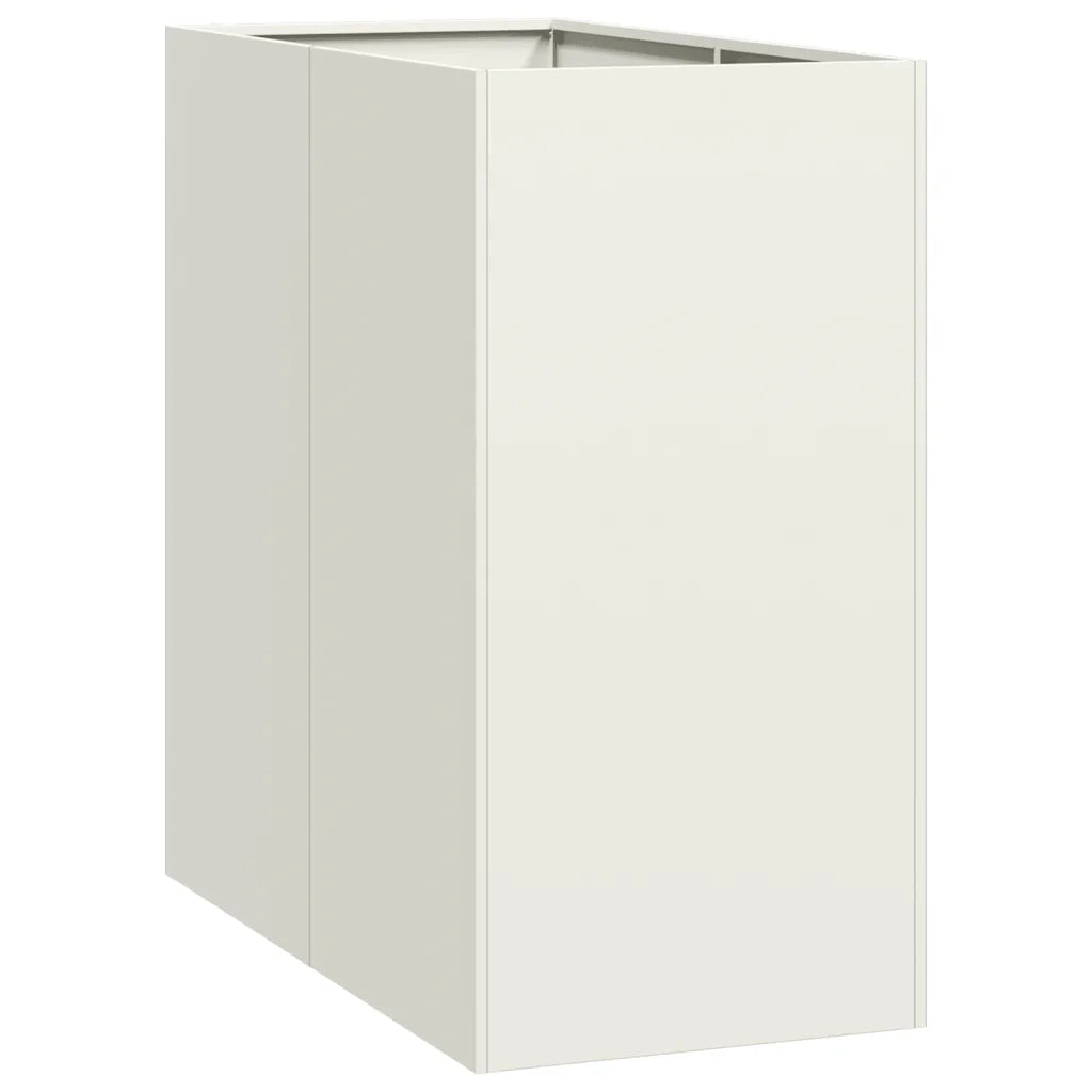 Fioriera Bianca 40x80x80 cm in Acciaio 860774