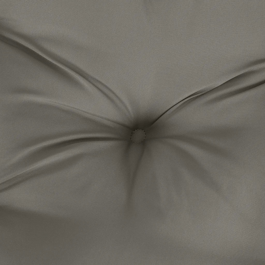 Cuscino Panca Giardino Grigio Scuro MÃ©lange 120x50x7 cm Tessuto