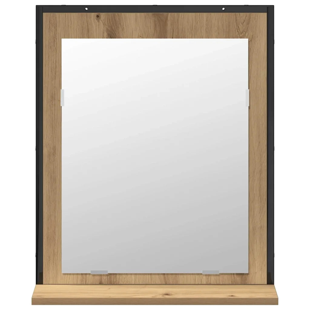 Set di mobili per il bagno 2 pcs Marrone Legno multistrato 3334328