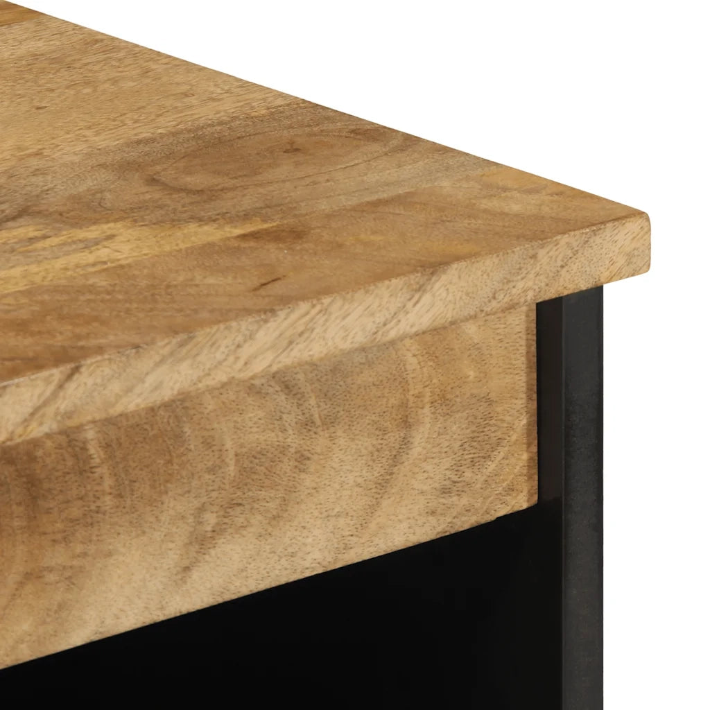 Credenza 60x33,5x75 cm in Legno Massello di Mango Grezzo 4018653