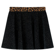Gonna da Bambina con Vita Leopardata Nera 128 CFW9917129