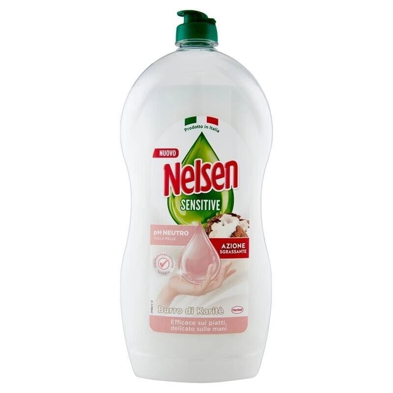 NELSEN DETERSIVO PER PIATTI A MANO 850 ML BURRO DI KARITE