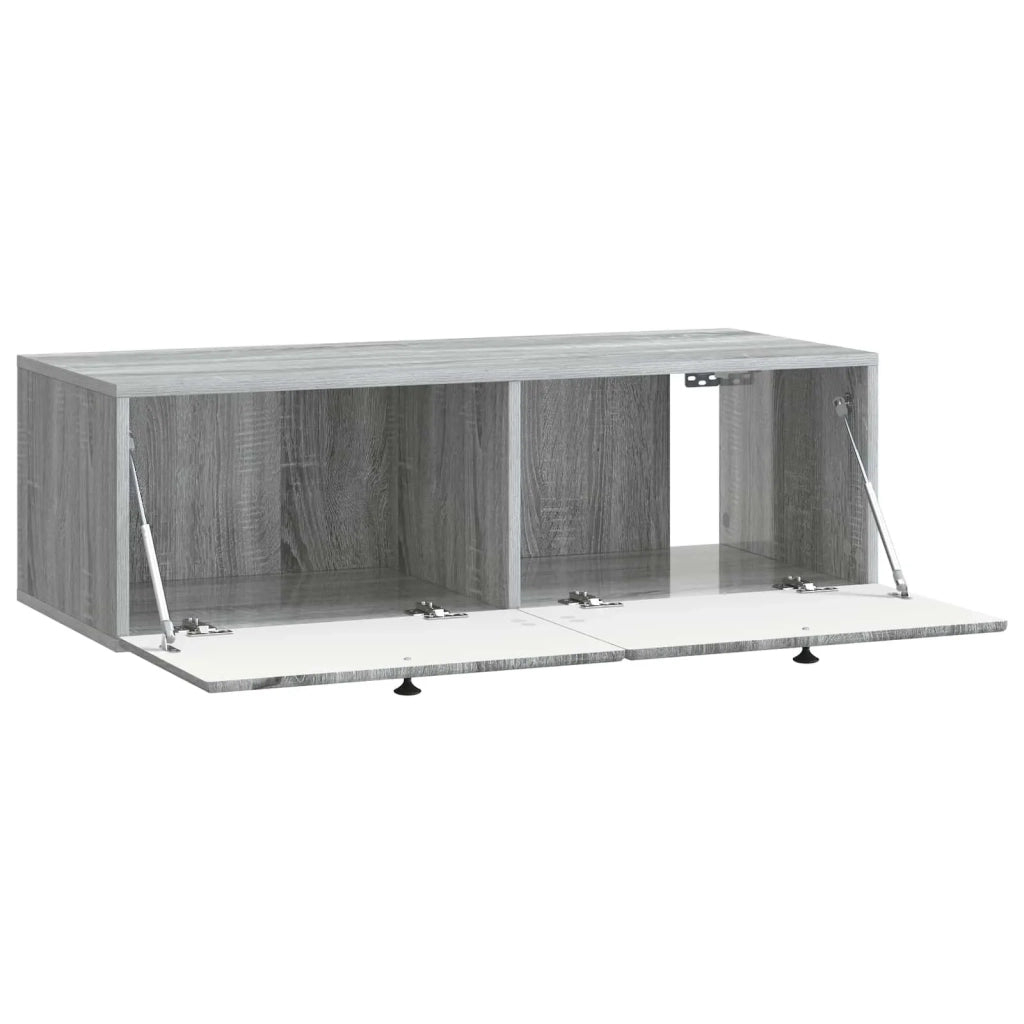 Mobile Porta TV da Muro 98 x 41 x 30 cm Sonoma grigio 899211