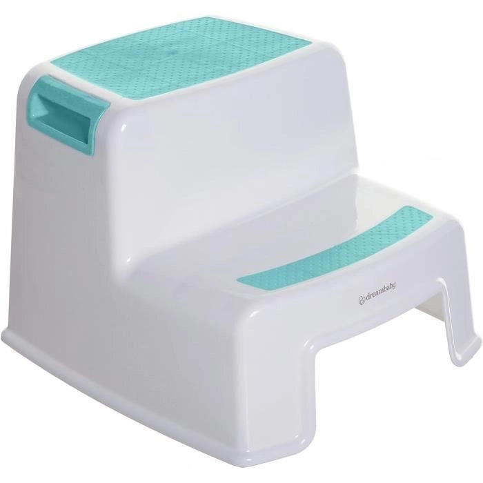 Sgabello - DREAMBABY - 2 UP - Antiscivolo e strutturato - Fino a 80 kg per bambini e adulti - Acqua