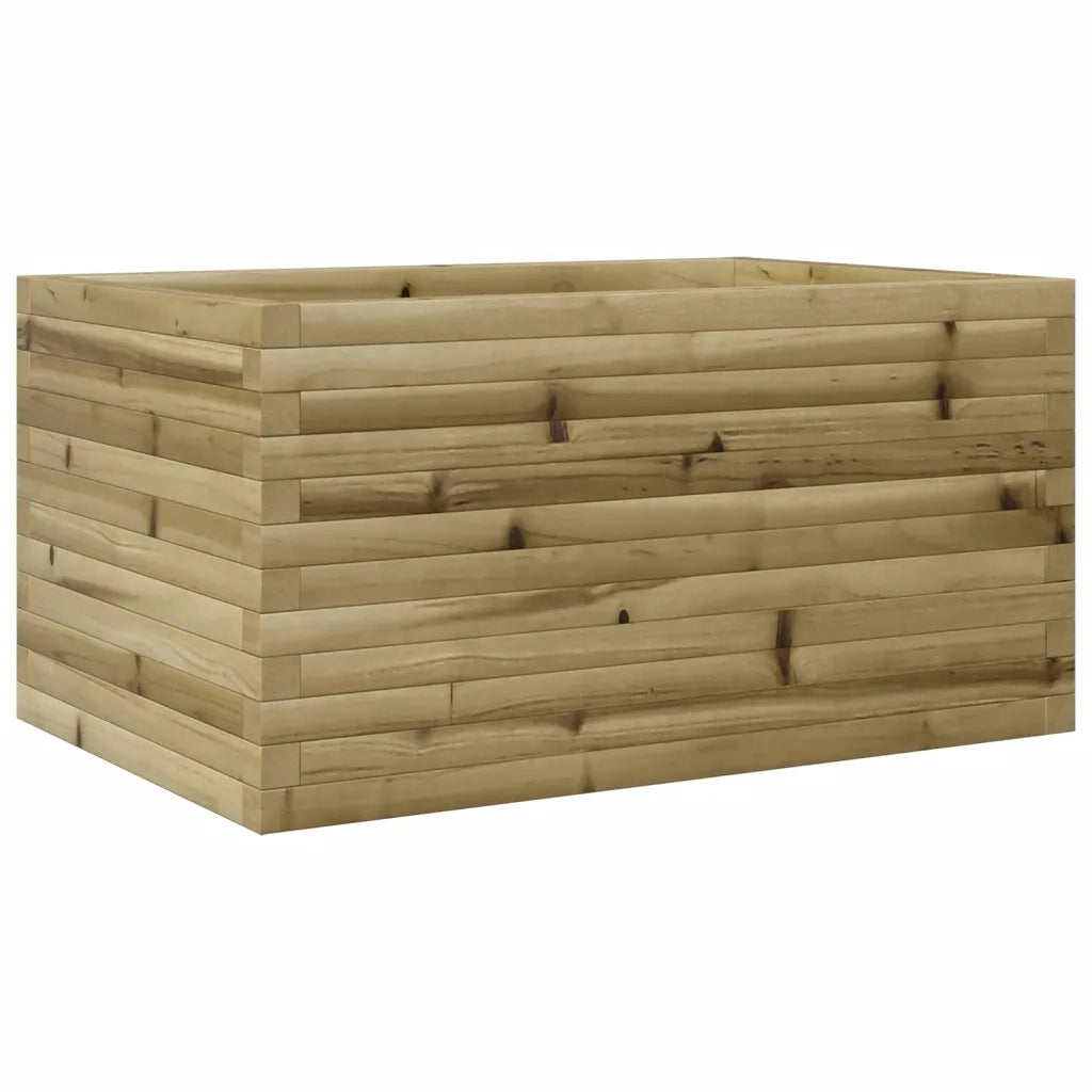 Fioriera da Giardino-Vaso da Esterno 90x60x45,5 cm in Legno di Pino Impregnato