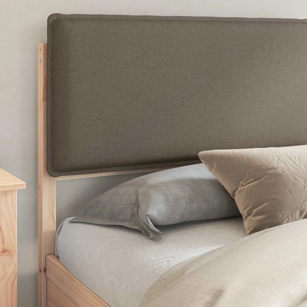 Letto con Testiera Rivestita Talpa 180 x 200 cm Pino massello