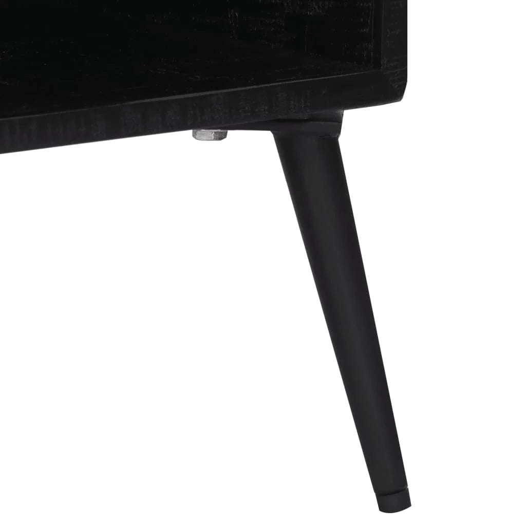 Mobile TV multimediale mensola TV credenza TV sala da pranzo soggiorno camera da letto 112 x 31 x 45 cm teak massello di recupero marrone 02_0025781