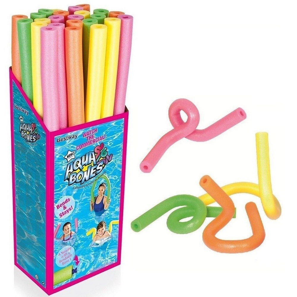 Trade Shop - Aqua Bones Tubi Sagomabili In Schiuma Divertimento Ginnastica In Piscina 32108 -