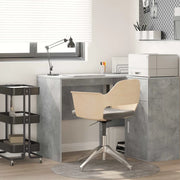 Scrivania Grigio cemento Legno ingegnerizzato 102 x 50 x 75 cm 869541