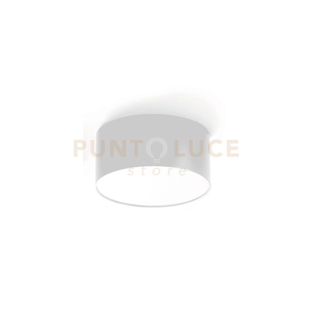 GPL240N- PLAFONIERA BIANCA A LED IN ALLUMINIO 4000K 1020LM 12W D.12CM
