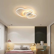 Lampadario Plafoniera Illuminazione a Led Moderno 33W Luce Soffitto Forma Cuori luce calda 3000K