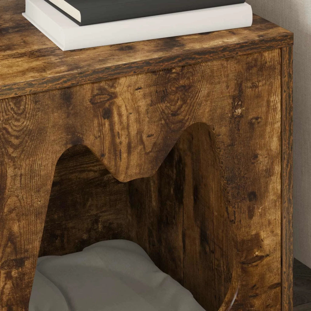 Casa per Gatti Rovere Fumo 42,5 x 40 x 53,5 cm 8000694
