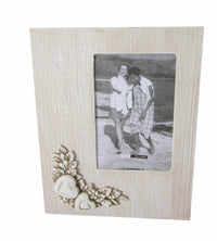 Portafoto 10x15 Shabby Chic Rettangolare 18x2,5x23 h cm in MDF Tortora