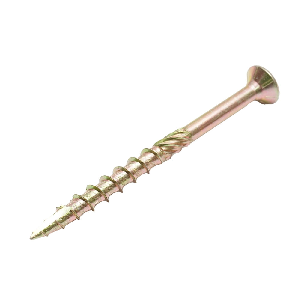 Vite autofilettante per legno a testa svasata 8x100mm tipo torx TX40, 100 pz/scatola