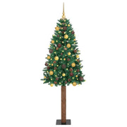 Albero di Natale snodato con 300 LED con supporto Verde 210 cm 3394874