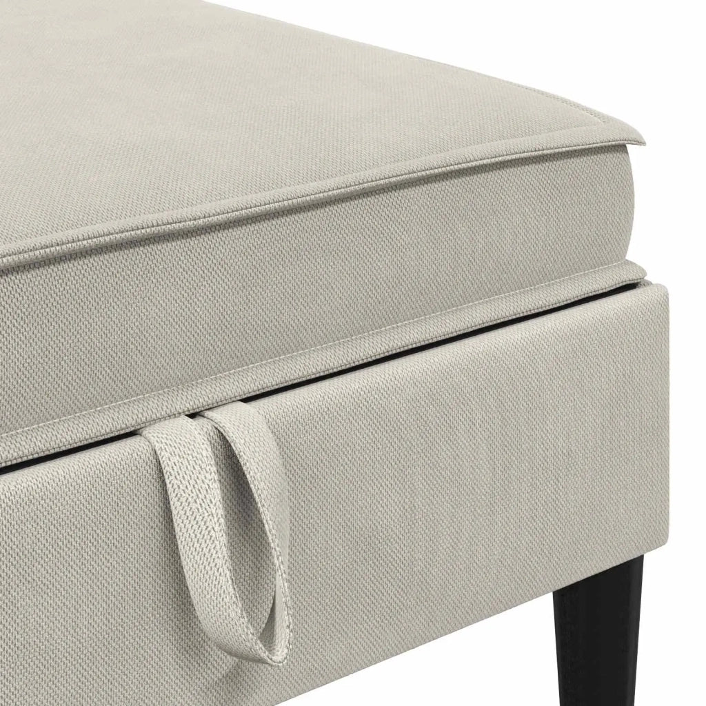 Pouf con Storage Avena Velluto 42027144