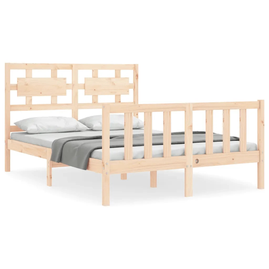 Giroletto senza Materasso-Struttura Letto 120x200 cm in Legno Massello di Pino 586718