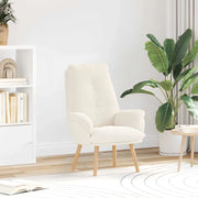 poltrona Crema 69 x 74 x 93 cm Tessuto Sherpa 42001845