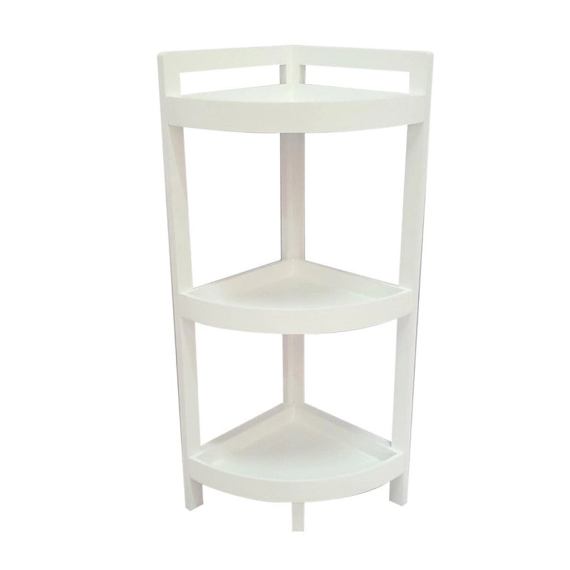 Angoliera Celia 28,5x28,5x78,5 Legno Bianco