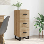 Credenza con cassetto Rovere artigianale 34,5 x 34 x 90 cm 881586