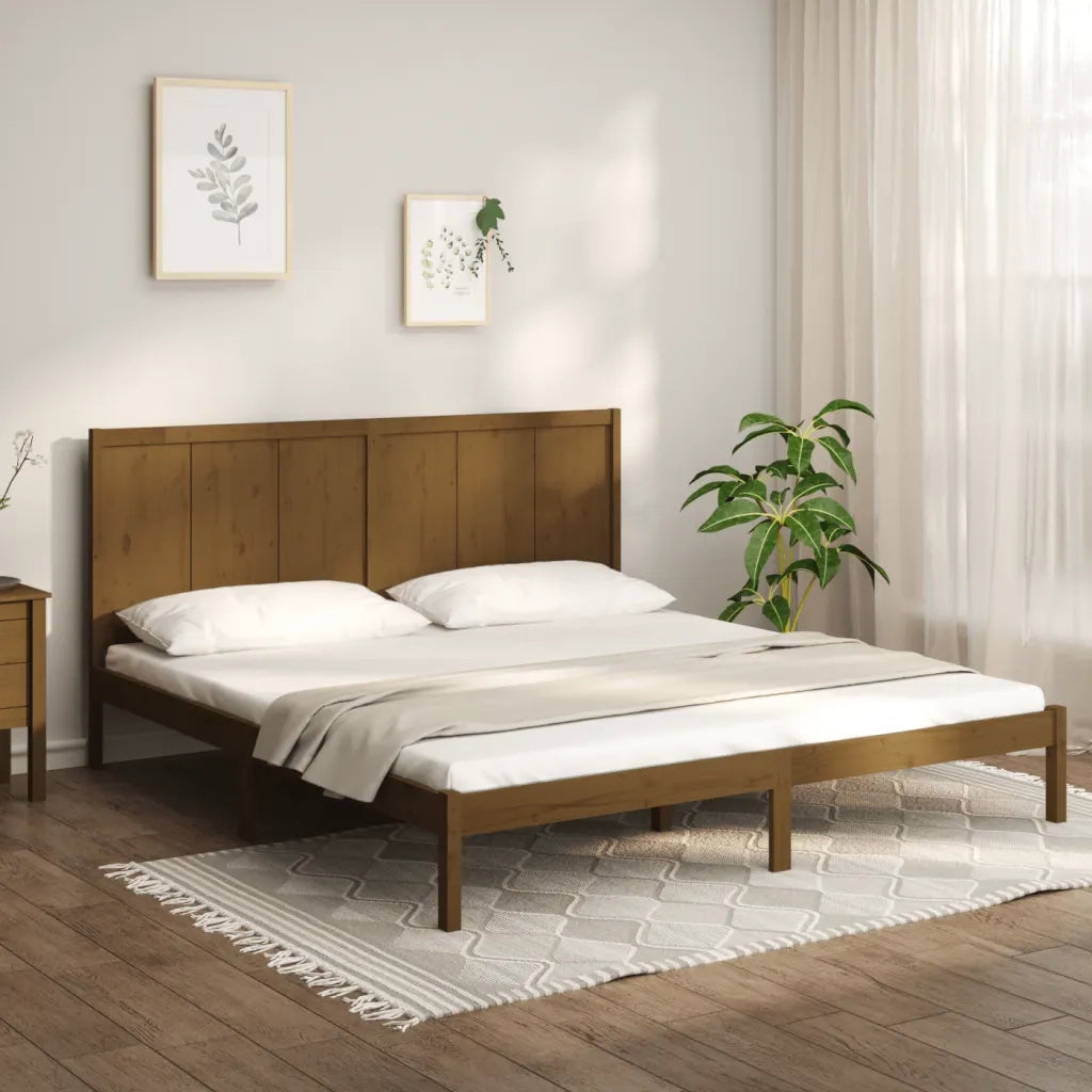 Giroletto Miele in Legno Massello di Pino 200x200 cm cod mxl 30932