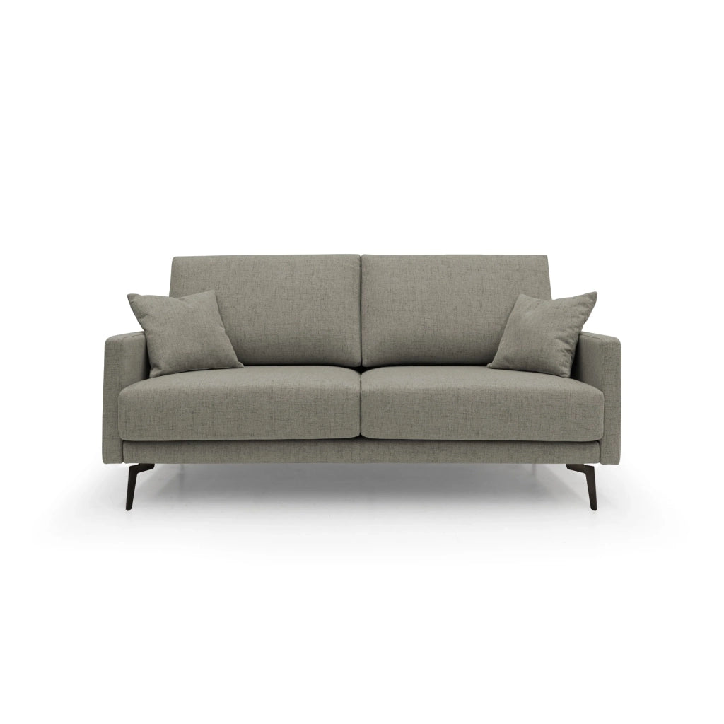 Saturno Divano moderno in tessuto morbido impermeabile T03 160 cm talpa