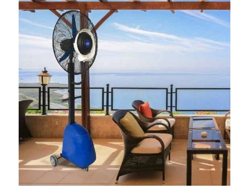 Ventilatore nebulizzante da esterno Libeccio 49 Mist Fan CFG 3 velocità 300W