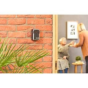 Master Lock 5441EURD Cassaforte Intelligente per Chiavi con Bluetooth e Tastiera Numerica Materiale Metallo Grigio
