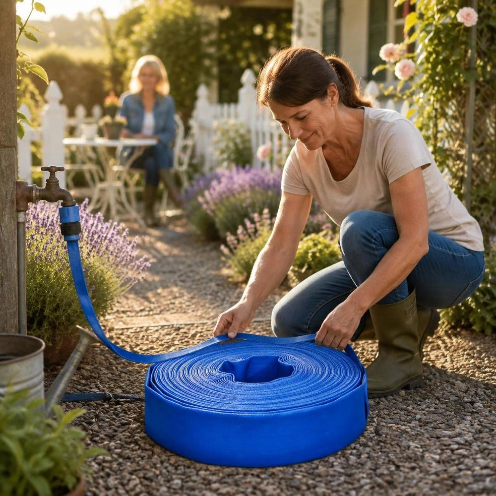 Flat Hose 100 M 1.5" PVC