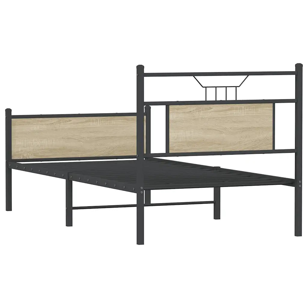 Giroletto senza Materasso Rovere Sonoma 80x200 cm in Truciolato 4106971